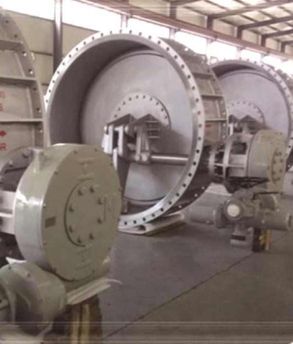 高溫煙氣系列四連桿偏心切斷蝶閥