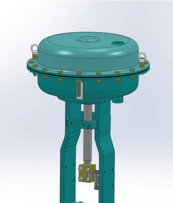 1X280 多彈簧式氣動(dòng)薄膜式執(zhí)行機(jī)構(gòu)